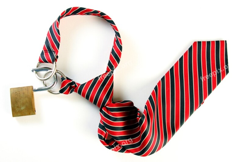 Conceptual Business Necktie Noose White Collar