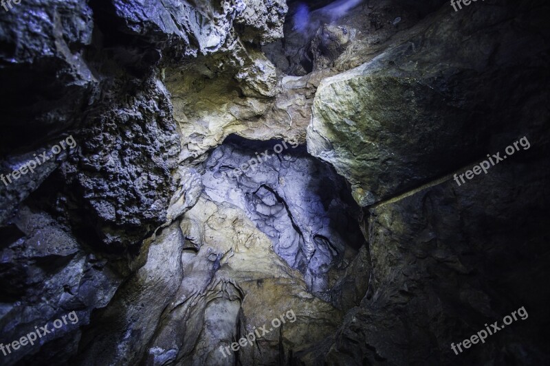 Cave Rock Underground Cliff Caves Portal