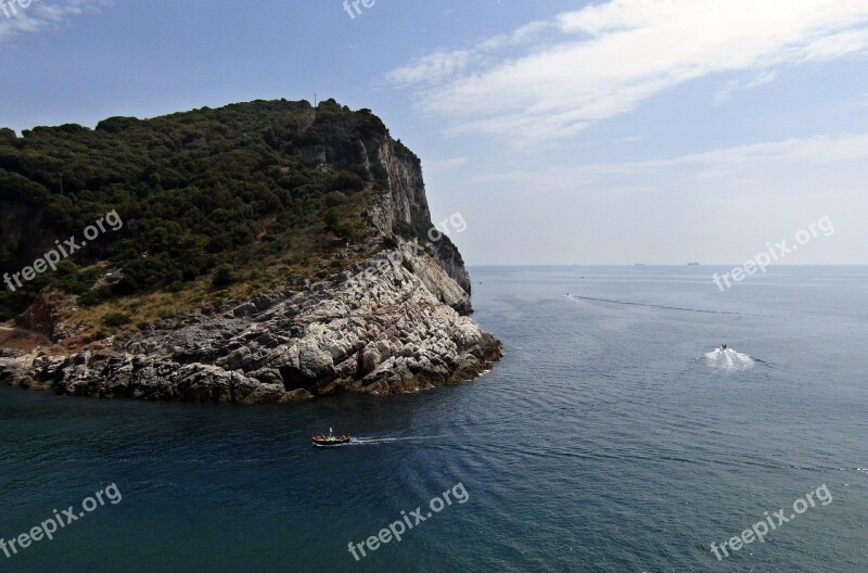 Palmaria Liguria Italy Island Sea