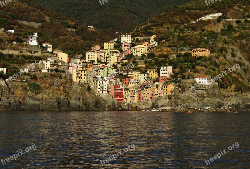 Cinque Terre Liguria Italy Colors Houses