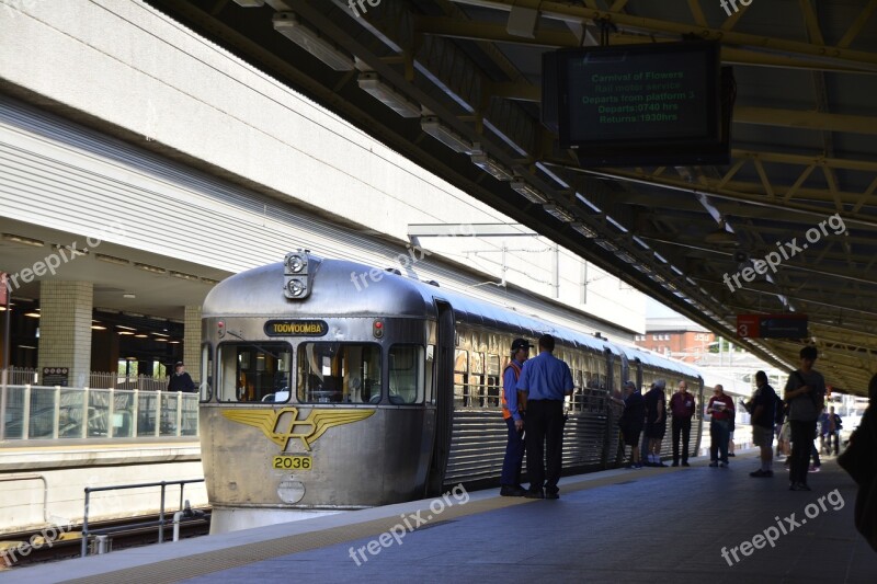 Train Railway Brisbane Toowoomba Australia