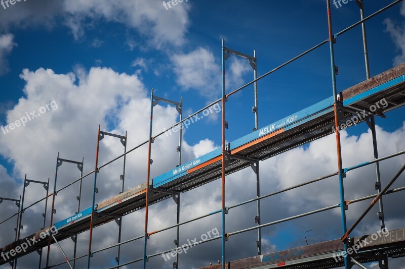 Scaffold Construction Build Site Scaffolding