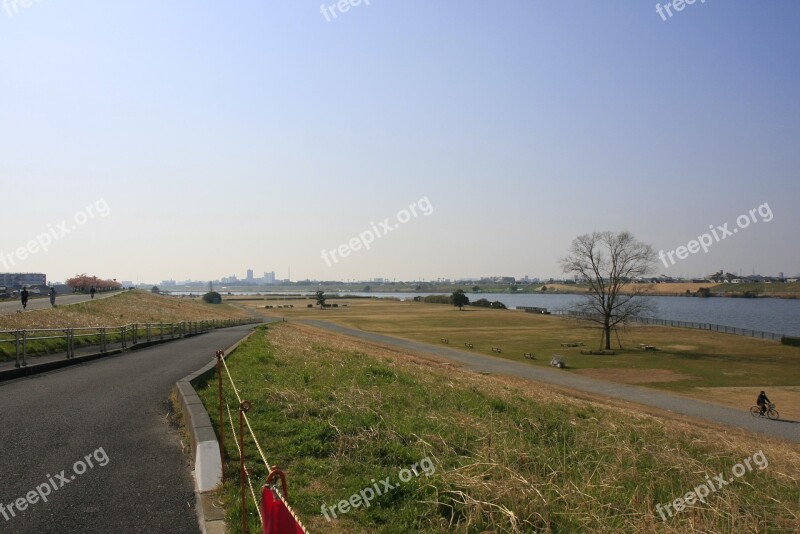 River Edogawa Dry Riverbed Free Photos