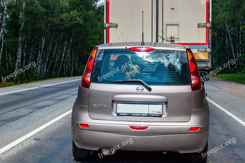 Road Russia Moscow Region Track Highway