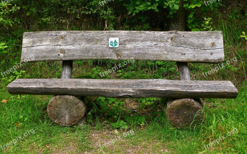 Bank Wooden Bench Tranquility Base Bench Click