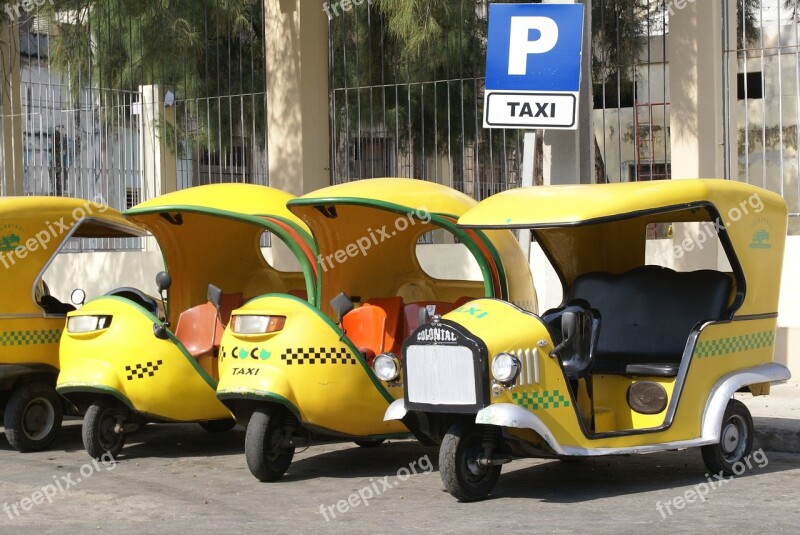 Cuba Havana Taxi Free Photos