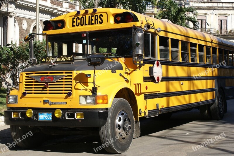 Cuba Havana Bus Free Photos