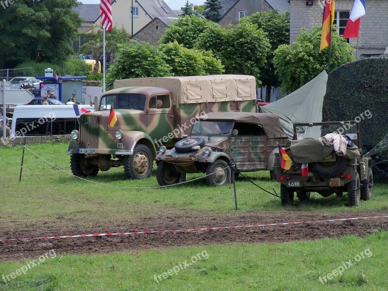 Wwii Normandy Military Vehicles Free Photos