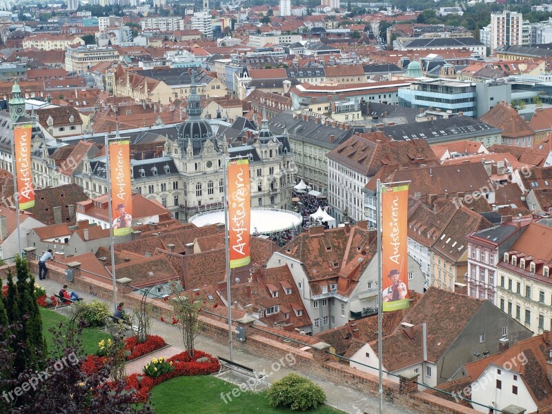 Graz Austria City Styria Building