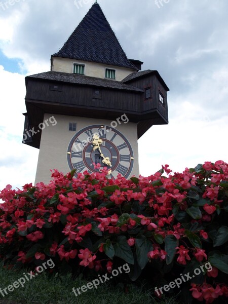 Graz Austria Architecture Schlossberg Tower