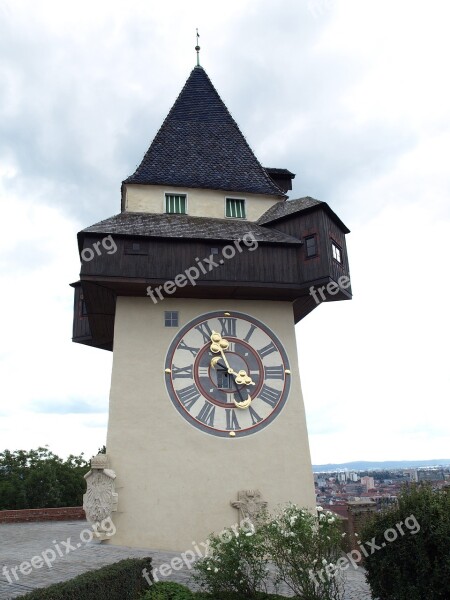 Graz Austria Architecture Schlossberg Tourism