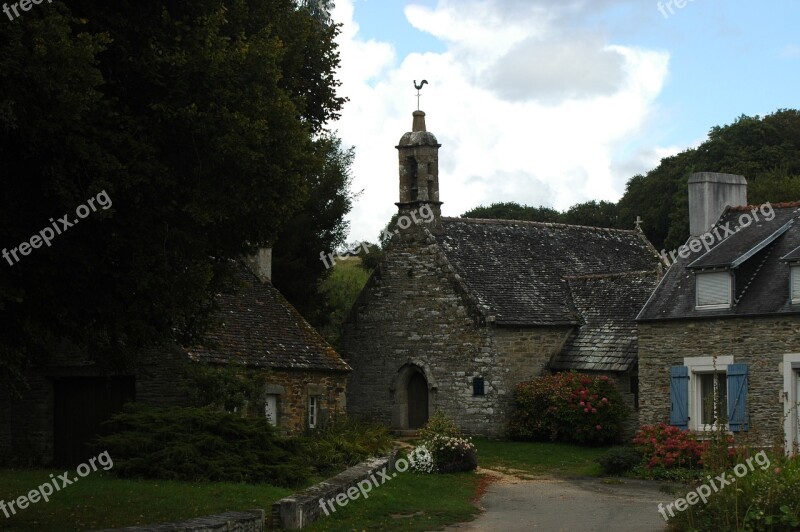 Chapel Church Small Church Brittany France