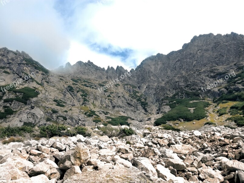 Slovakia Tatras High Tatras Rocks Mountains