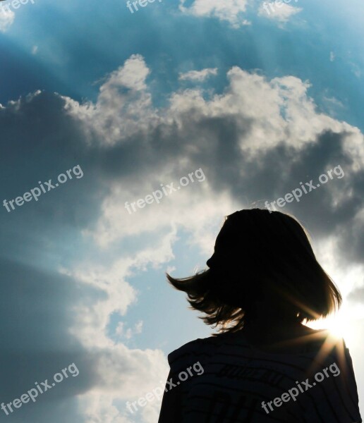 Spring Sky Clouds Nature Landscape