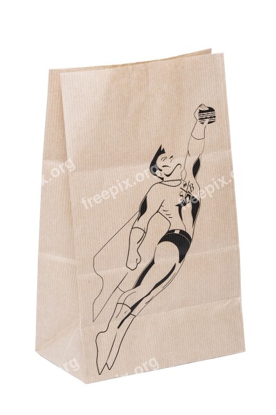 Bag Paper Bag Advertising Brown Kraft Free Photos