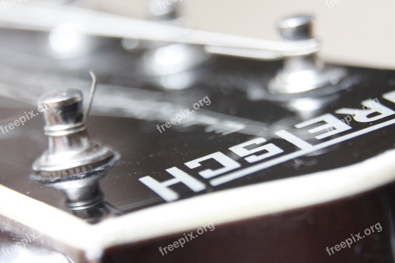 Guitar Gretsch Headstock Free Photos