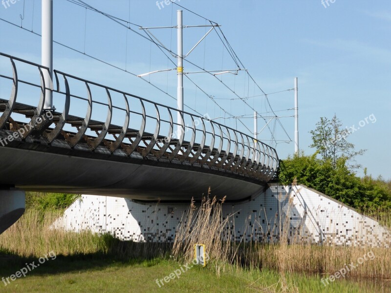 Transport Treinbaan Bend Iron Fence