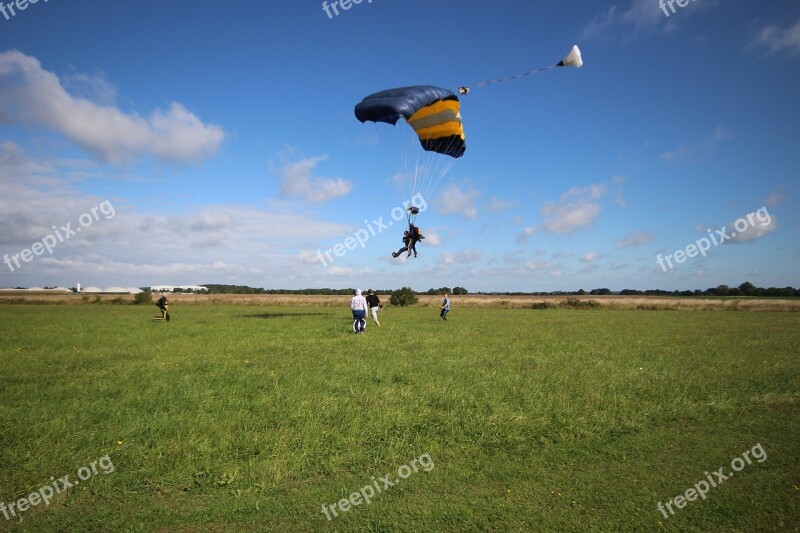 Parachute Tandem Skydiving Free Photos