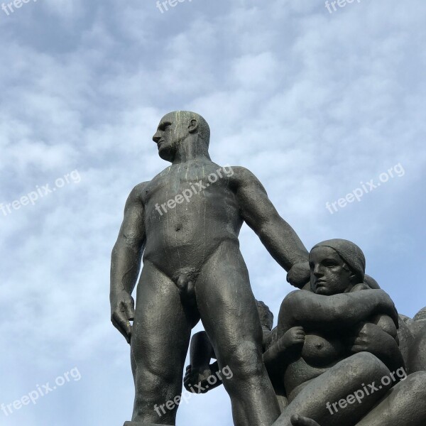 Vigeland Sculpture Abstract Free Photos