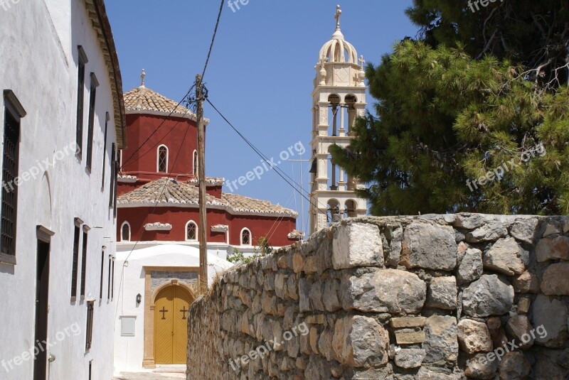 Hydra Greece Orthodox Church Free Photos