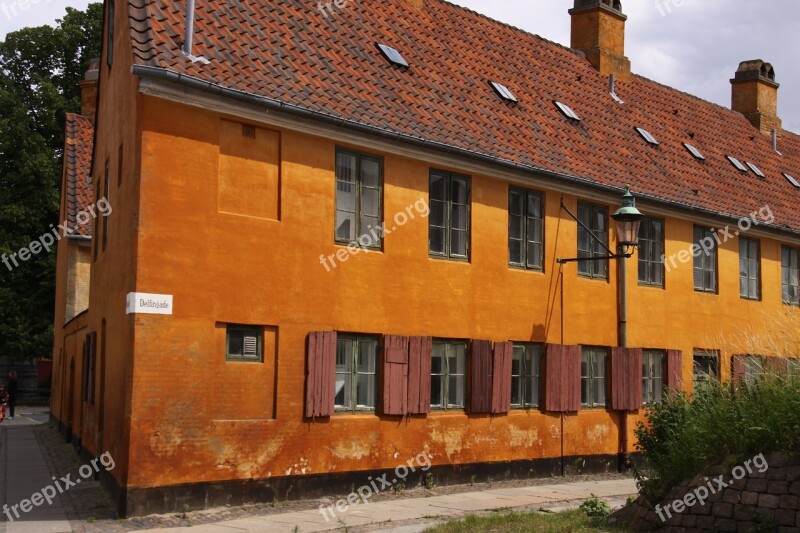 Nyboder House Yellow Apartments Denmark