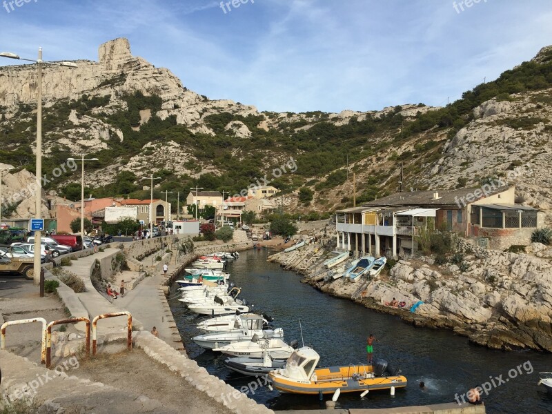 Port Midday Boat Mediterranean Free Photos