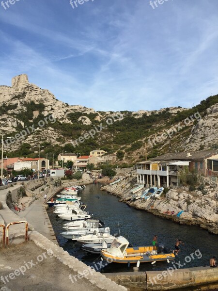 Port Midday Boat Mediterranean Free Photos