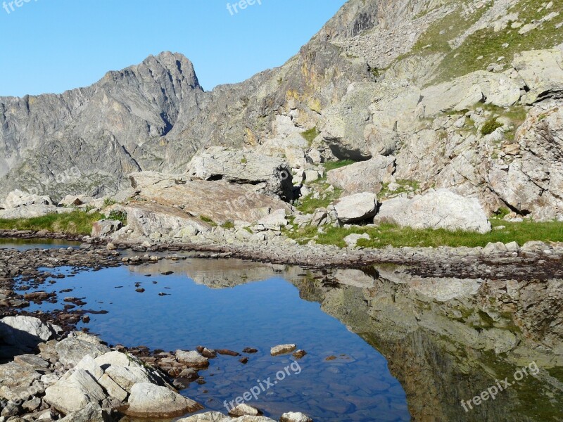 Mountain Lake Alps Nature Landscape