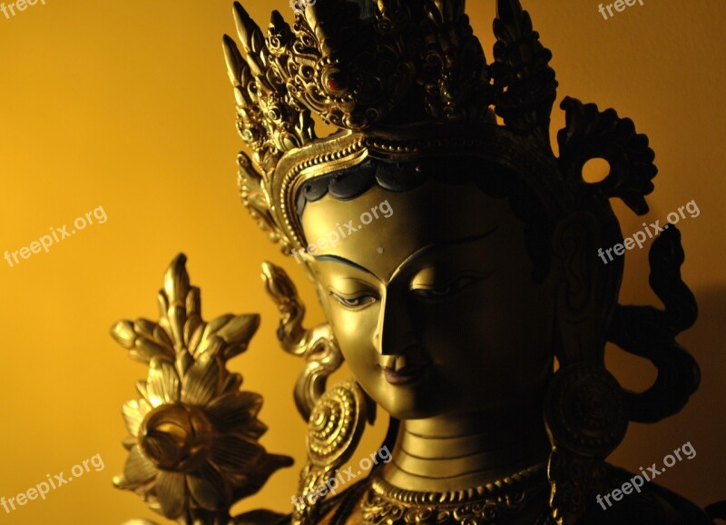 Buddhism Tara Statue Savior Religion