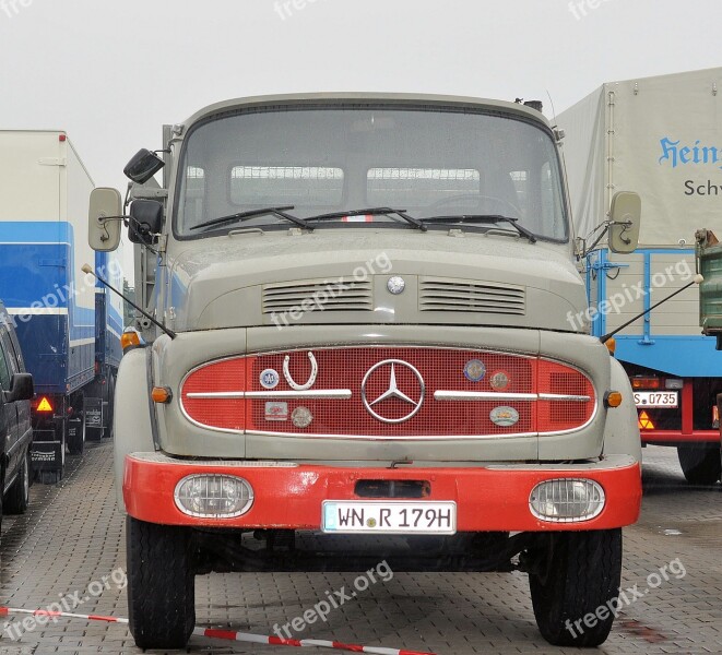 Oldtimer Truck Vehicle Commercial Vehicle Free Photos