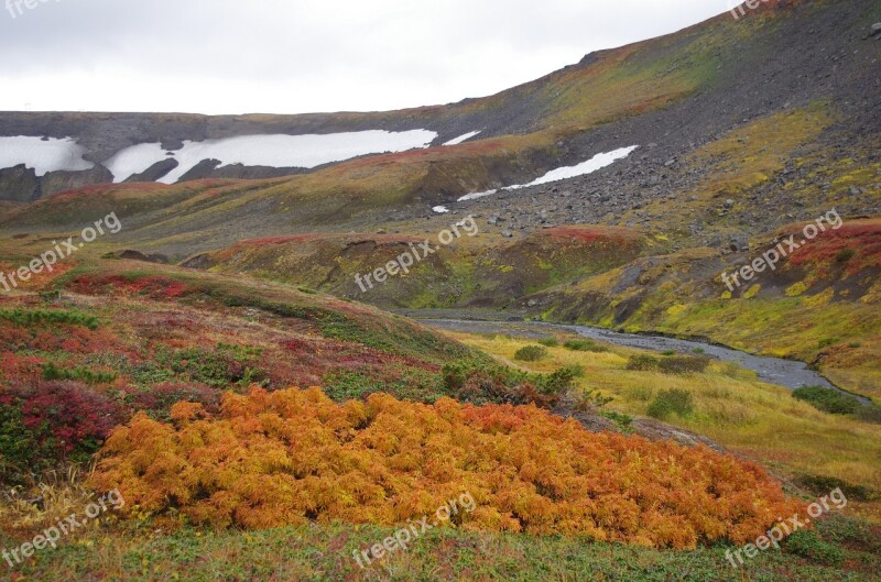 Mountain Tundra Mountains Ranges Vertices Volcano