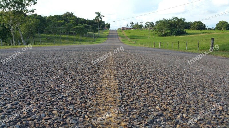 Pavement Road Belize Free Photos