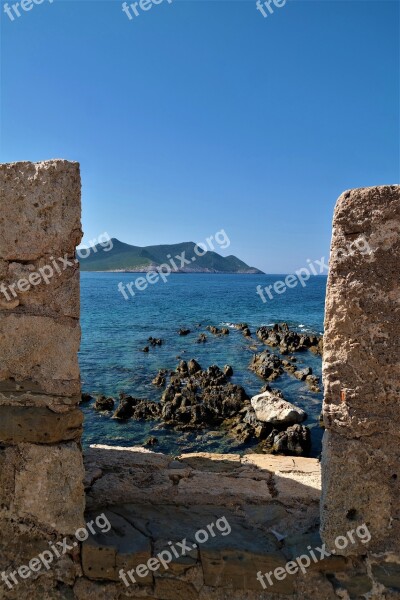 Sea Bank Water Stones View