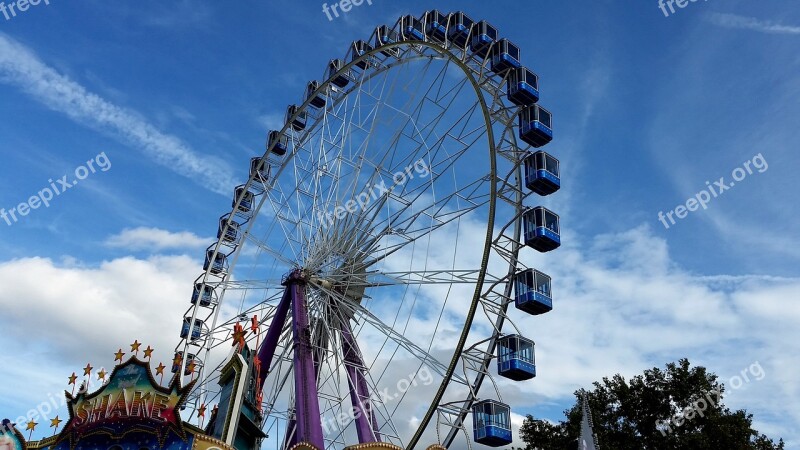 Festival Ferris Wheel Festive Round Ride