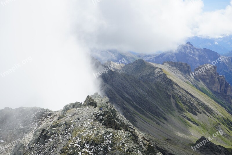 Switzerland Mountains Hiking Alpine Nature