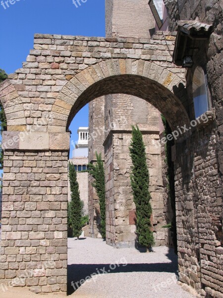 Barcelona Gaudi Spain Guell Architecture