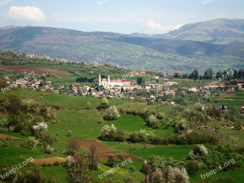 Guča Gora Bosna Panorama Free Photos