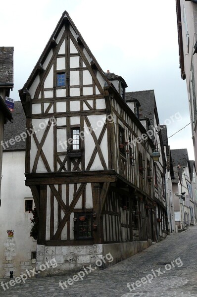 Fachwerkhaus Gable Historic Center Facade Historically