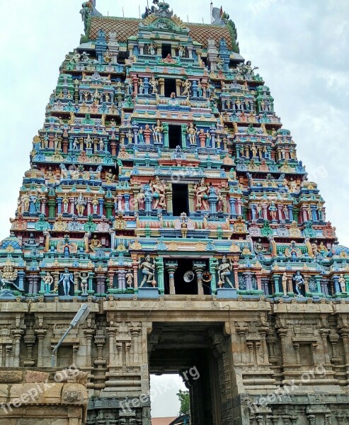 Temple Tamilnadu South India Free Photos