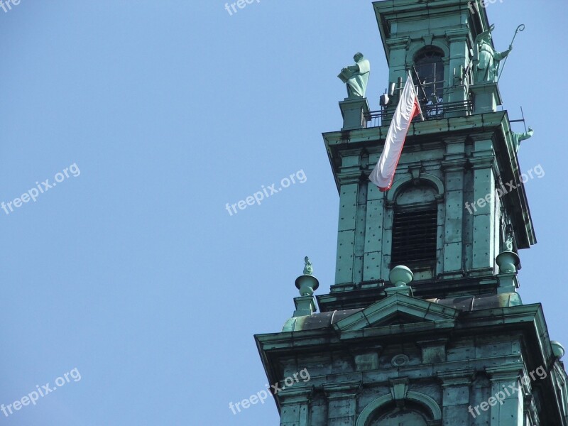 Clear Up Częstochowa Tower Free Photos