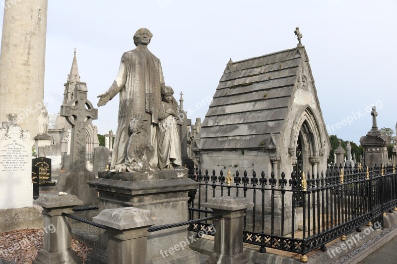 Glasnevin Dublin Ireland Cemetery Tombstone