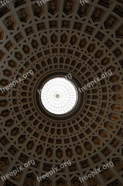 Ceiling Symmetry Architecture Bavaria Free Photos