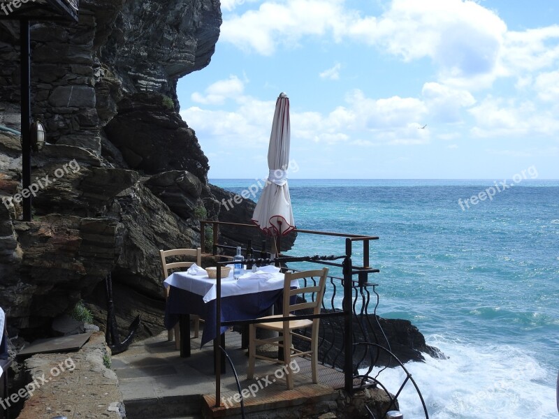 Monterosso Bar Sea Free Photos