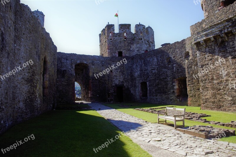 Conwy Castle Castle Wales Free Photos