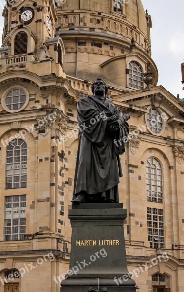 Dresden Frauenkirche Luther Frauenkirche Dresden Historic Center