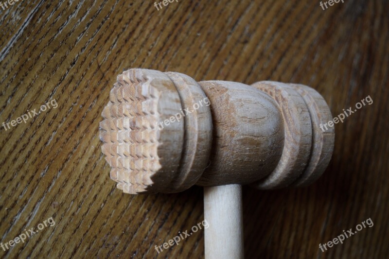 Kitchen Mallet Utensils Wooden Cooking