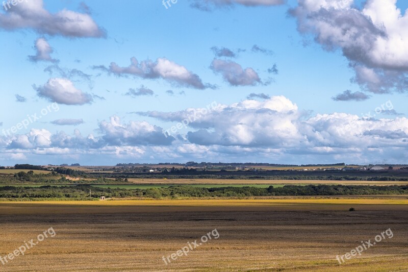 Ceu Clouds Plantation Blue Sky Landscape