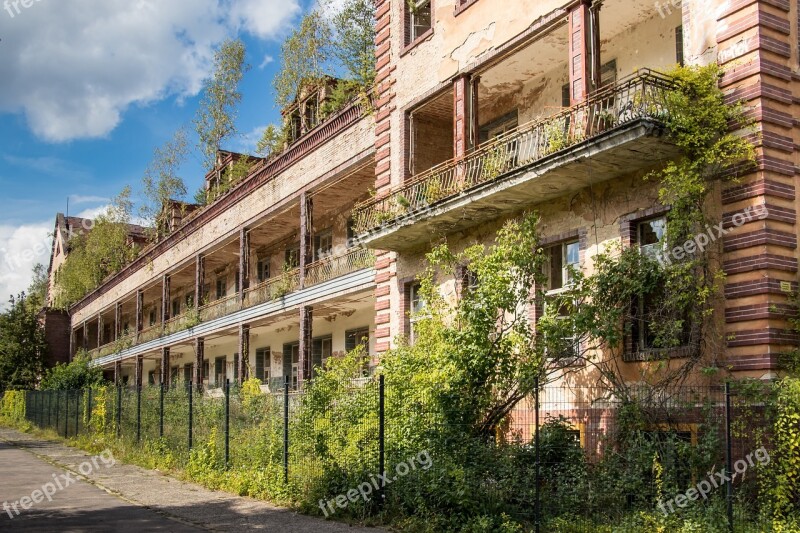 Lost Places Beelitz Hospital Clinic Lung Healing Institution