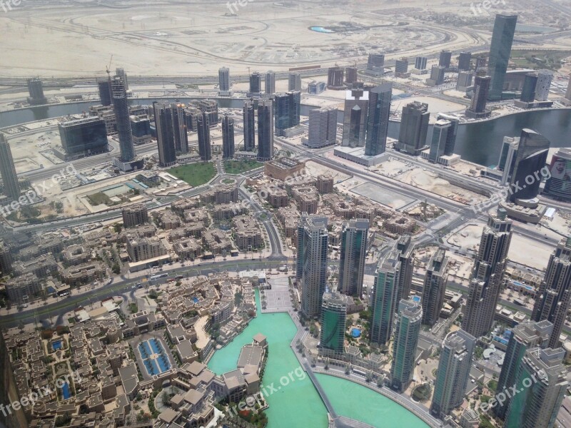 Dubai Burj Khalifa Uae Emirates City