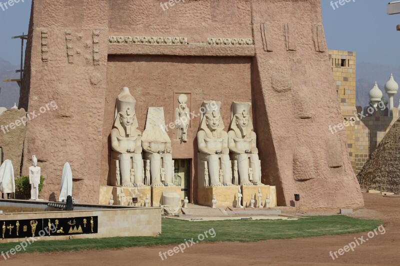 Egyptian Temple Historic Site Structure Land Lot Archaeological Site